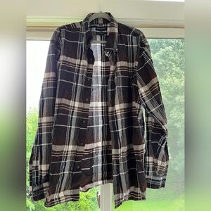 Banana Republic plaid shirt XXL